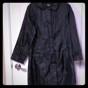Totes Black Rain Coat